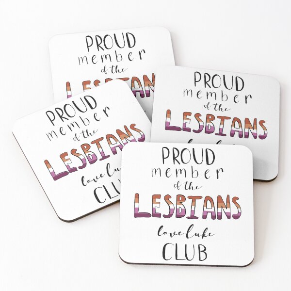 Item preview, Proud Member of the Lesbians Love Luke Club designed and sold by Mada S..