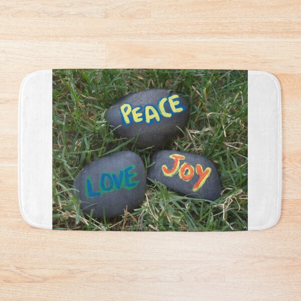 Item preview, Inspiring Wall Art Home Decor Peace, Love and Joy  designed and sold by visual-samadhi.