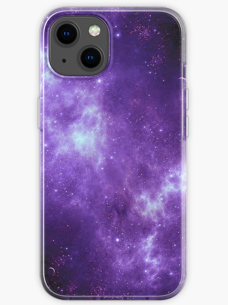 Violet Light Purple Deep Space Galaxy Cyan Iphone Samsung Phone Case Iphone Case For Sale By Joethecannon Redbubble