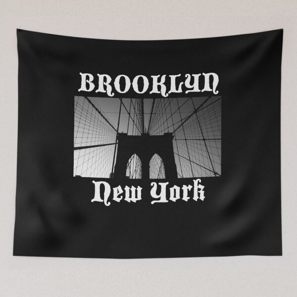 Item preview, Brooklyn Bridge New York BnW 2 designed and sold by Anticcael.