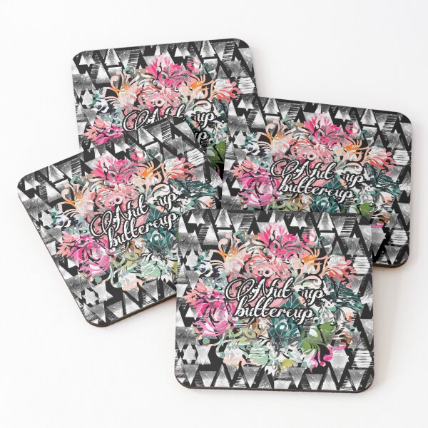 Item preview, Nut up buttercup floral  designed and sold by NeverNanashi.