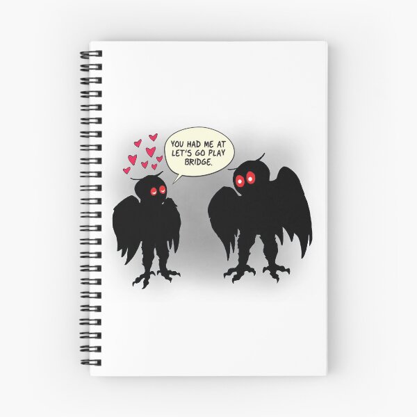 Item preview, Mothman Says Let’s Play Bridge designed and sold by divebargraphics.