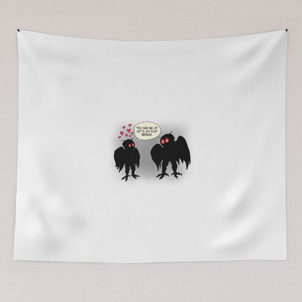 Item preview, Mothman Says Let’s Play Bridge designed and sold by divebargraphics.