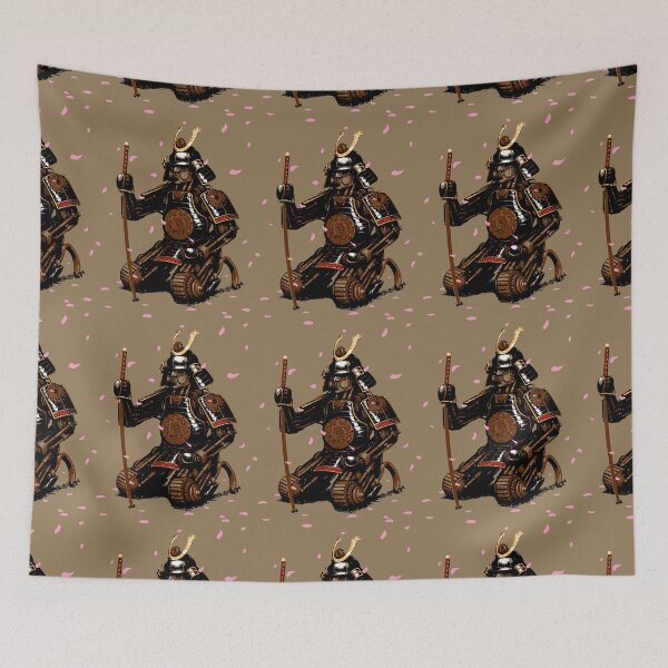 Item preview, Clockwork Samurai-Cherry Blossoms designed and sold by roguesapparel.