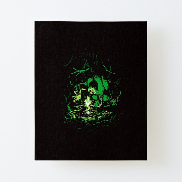 Cyber Druid Canvas Mounted Print