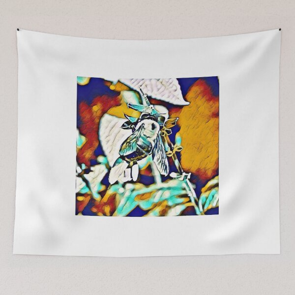 Item preview, Animated Bee on Flower designed and sold by Shelley Loewnau-Jones Studio.