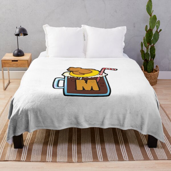 Item preview, Alphabet Letter M Cute Root Bear Float designed and sold by kidsmonogram.