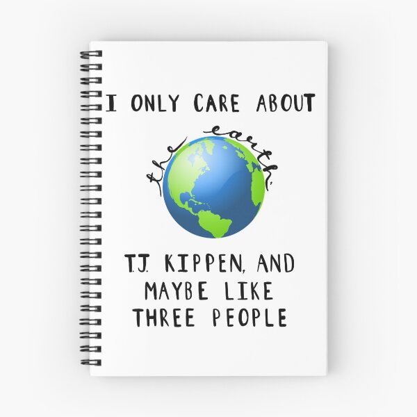 Item preview, I Only Care About the Earth, TJ Kippen, and Maybe Like Three People designed and sold by Mada S..