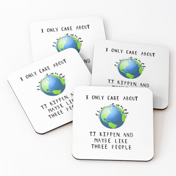 Item preview, I Only Care About the Earth, TJ Kippen, and Maybe Like Three People designed and sold by Mada S..