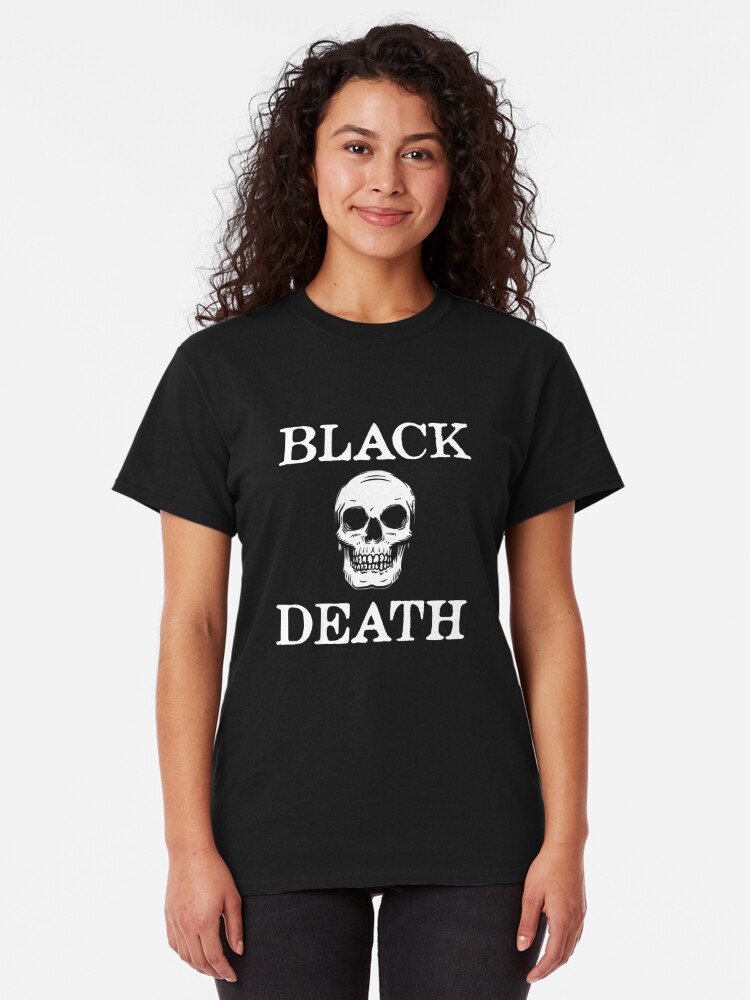 johnny fever black death t shirt