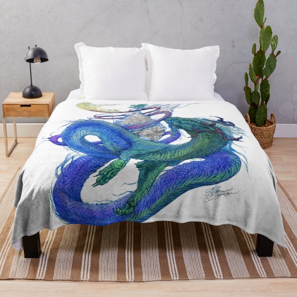 Item preview, Colorful Dragon Wrapping designed and sold by artfromthegills.