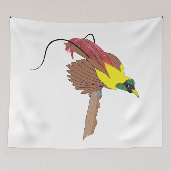 Item preview, Red Bird of Paradise designed and sold by Charles Roring.