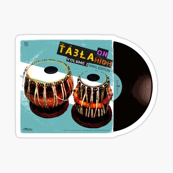 Tabla On High Vol.2 Vinyl Edition Sticker