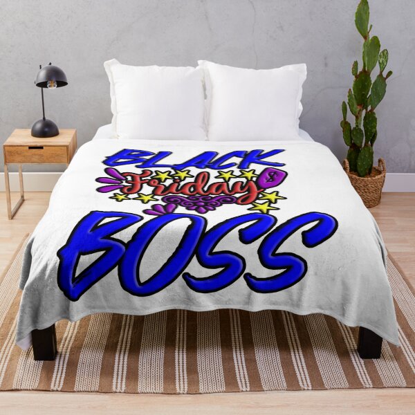 Item preview, Black Friday Boss : Colorful Artistic Typography design designed and sold by Department61.