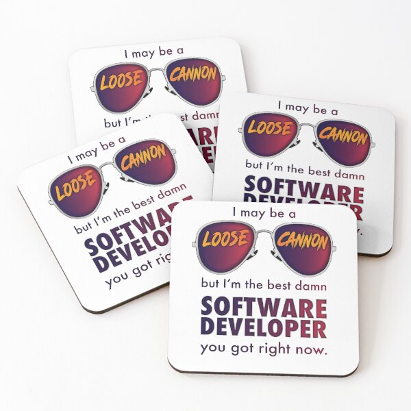 Item preview, I'm the Best Damn Software Developer You Got Right Now designed and sold by joshlporter86.