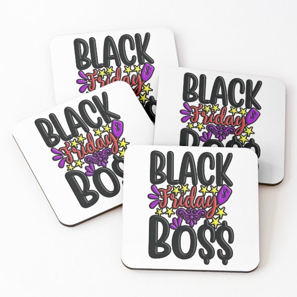 Item preview,  Black Friday Boss : Colorful Artistic Typography design designed and sold by Department61.