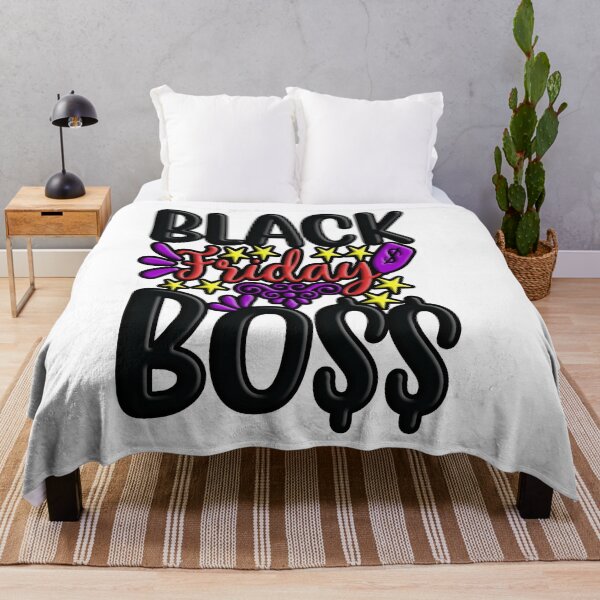 Item preview,  Black Friday Boss : Colorful Artistic Typography design designed and sold by Department61.