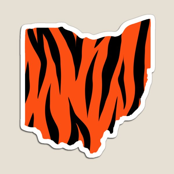 Cincinnati Bengals Soup MAGNET - Football Ohio Burrow Who Dey Nation |