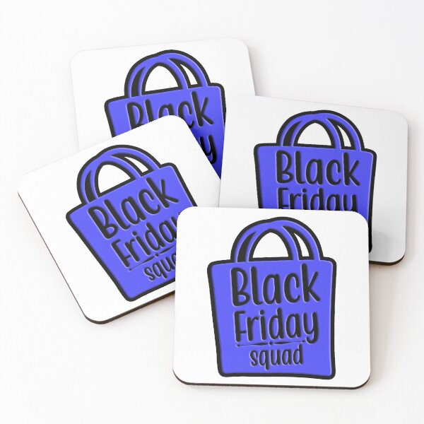 Item preview, Black Friday Squad : Colorful Artistic Typography design designed and sold by Department61.