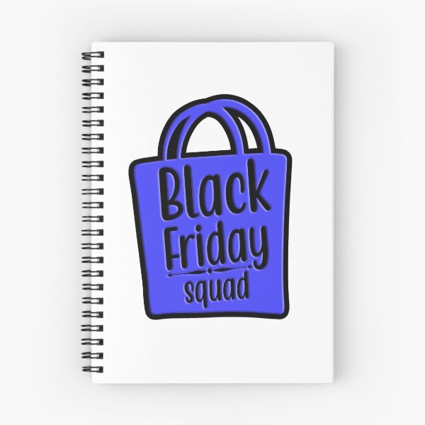 Item preview, Black Friday Squad : Colorful Artistic Typography design designed and sold by Department61.