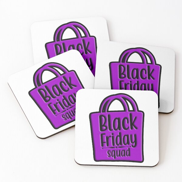 Item preview,  Black Friday Squad (3): Colorful Artistic Typography design designed and sold by Department61.