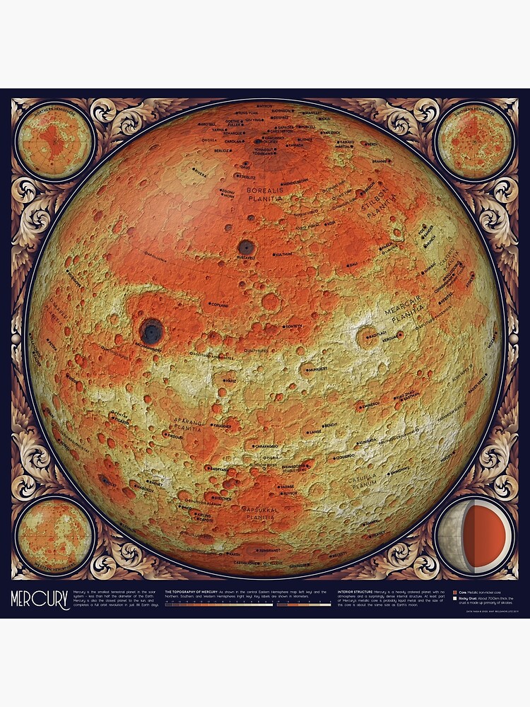 A Map of Mercury by EleanorLutz
