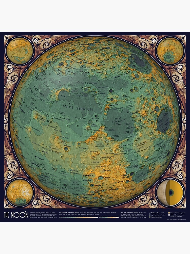 A Map of the Moon by EleanorLutz