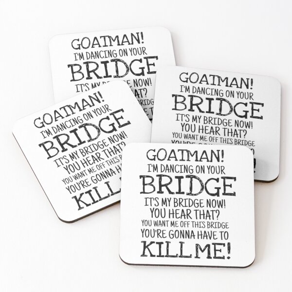 Item preview, Goatman I'm Dancing On Your Bridge Buzzfeed Unsolved designed and sold by thingummy.