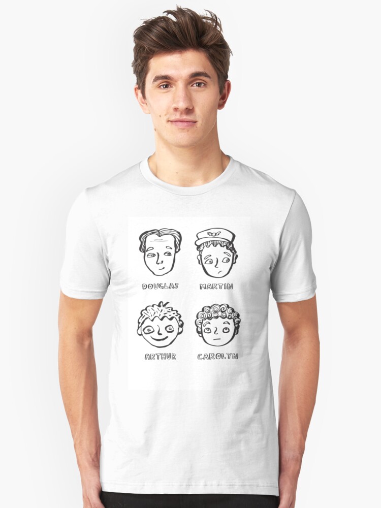 Cabin Pressure Portraits T Shirt By Ghostgoose Redbubble