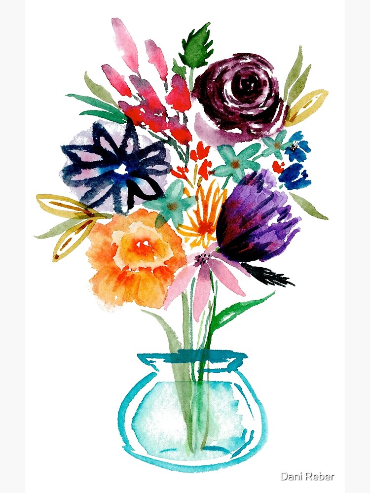 Loose Floral Bouquet