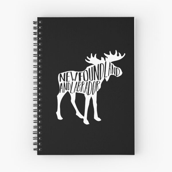Item preview, NFLD Moose Silhouette || Newfoundland and Labrador || Gifts || Souvenirs || Clothing designed and sold by SaltWaterOre.