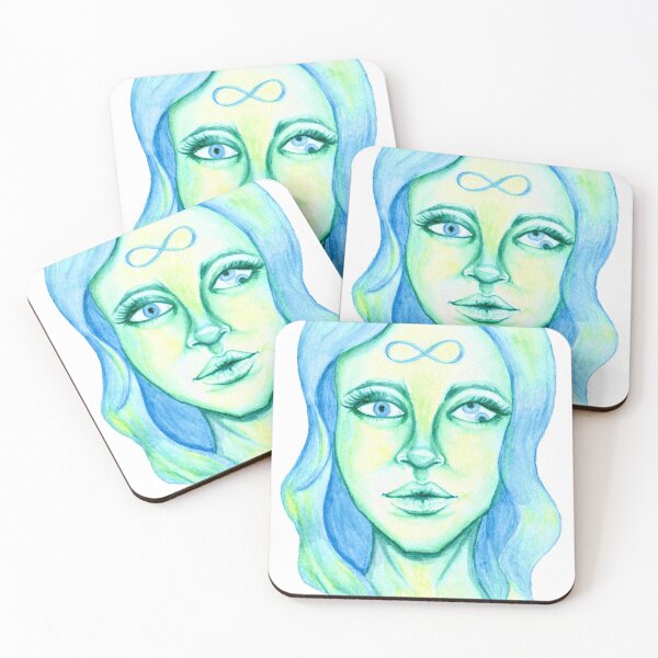Item preview, Blue Hair, Green Skin designed and sold by Leanore.