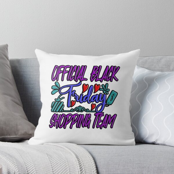 Item preview,  Official Black Friday Shopping Team (2) : Colorful Artistic Typography design designed and sold by Department61.