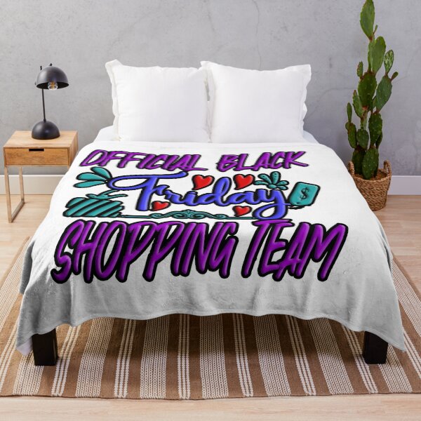 Item preview,  Official Black Friday Shopping Team (2) : Colorful Artistic Typography design designed and sold by Department61.