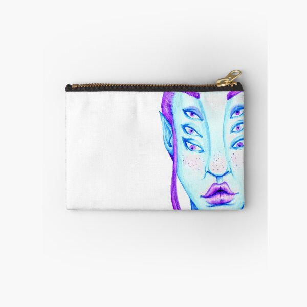 Item preview, Purple Hair, Blue Skin designed and sold by Leanore.