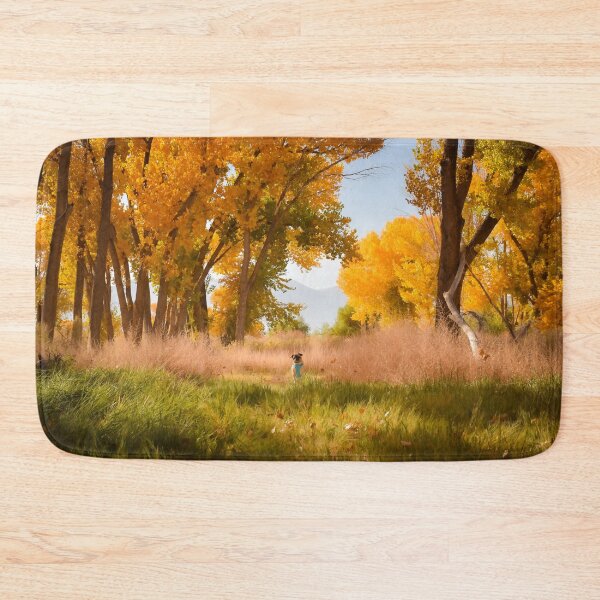 Item preview, Pug Under Autumn Canopy designed and sold by pugventurephoto.