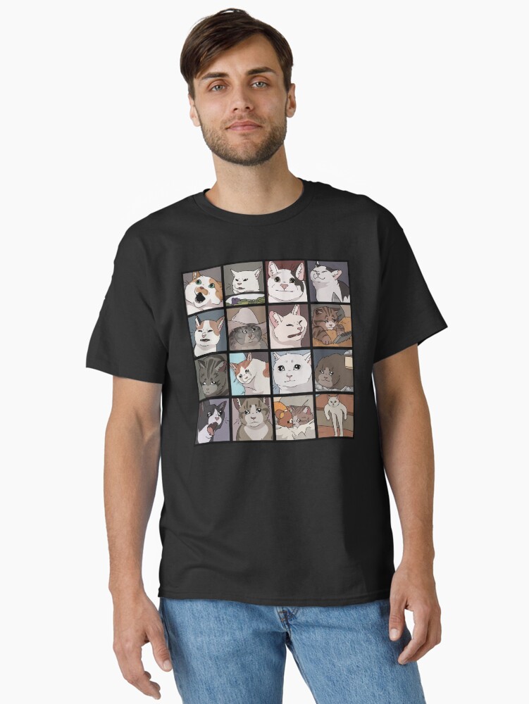 Thumbnail 1 von 7, Classic T-Shirt, Meme Cats 2.0 designt und verkauft von How-Do-U-Art.