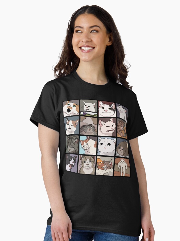 Thumbnail 2 von 7, Classic T-Shirt, Meme Cats 2.0 designt und verkauft von How-Do-U-Art.
