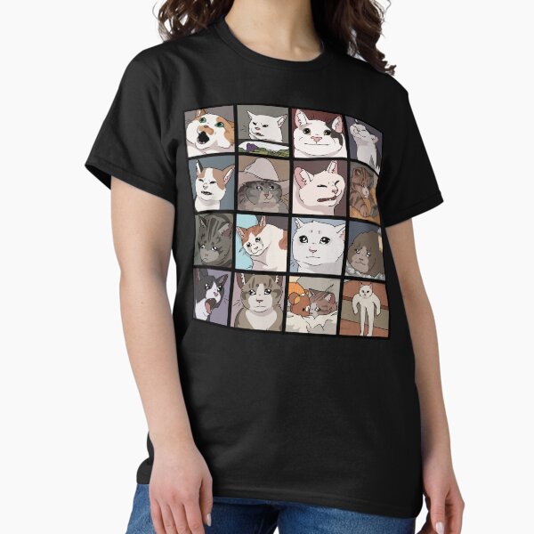 Aperçu de l'œuvre Chats mèmes 2.0 créée et vendue par How-Do-U-Art.