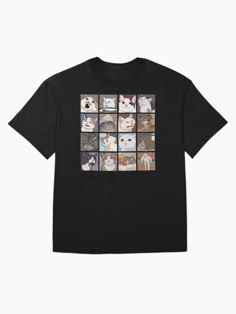 Thumbnail 3 of 7, Oversized T-Shirt, Meme Cats 2.0 designed and sold by How-Do-U-Art.