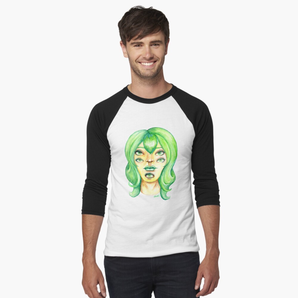 Item preview, Baseball ¾ Sleeve T-Shirt designed and sold by Leanore.