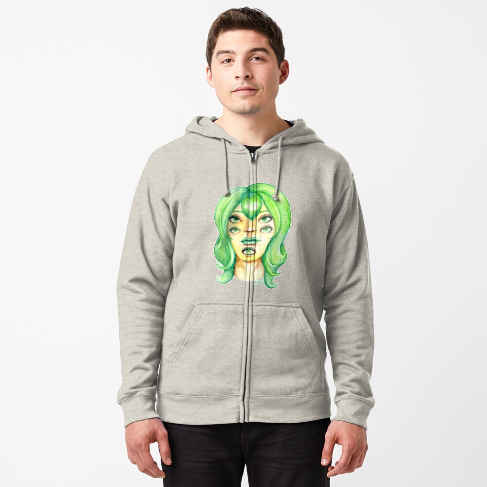 Item preview, Zipped Hoodie designed and sold by Leanore.