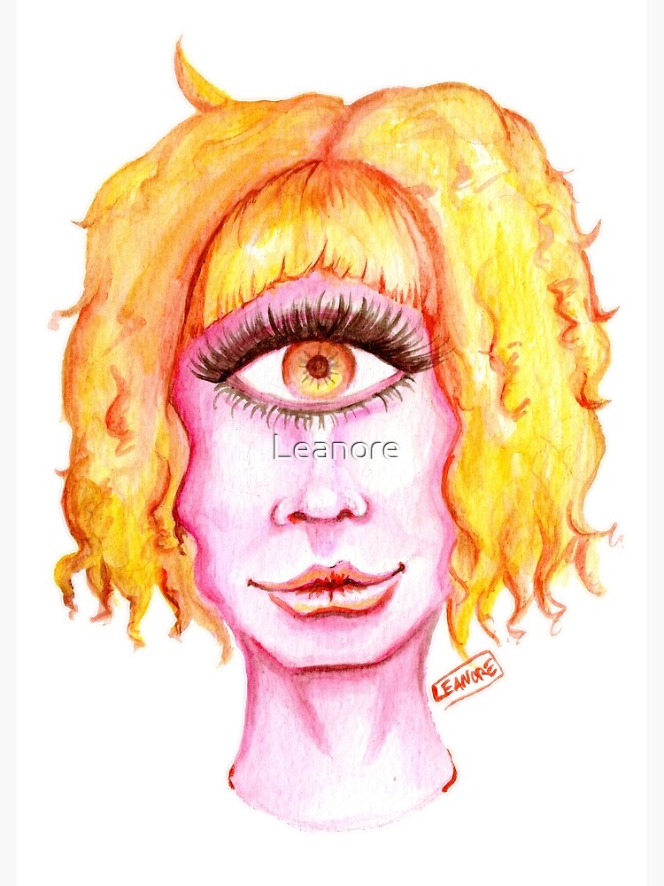 Golden Hair, Pink Skin by Leanore
