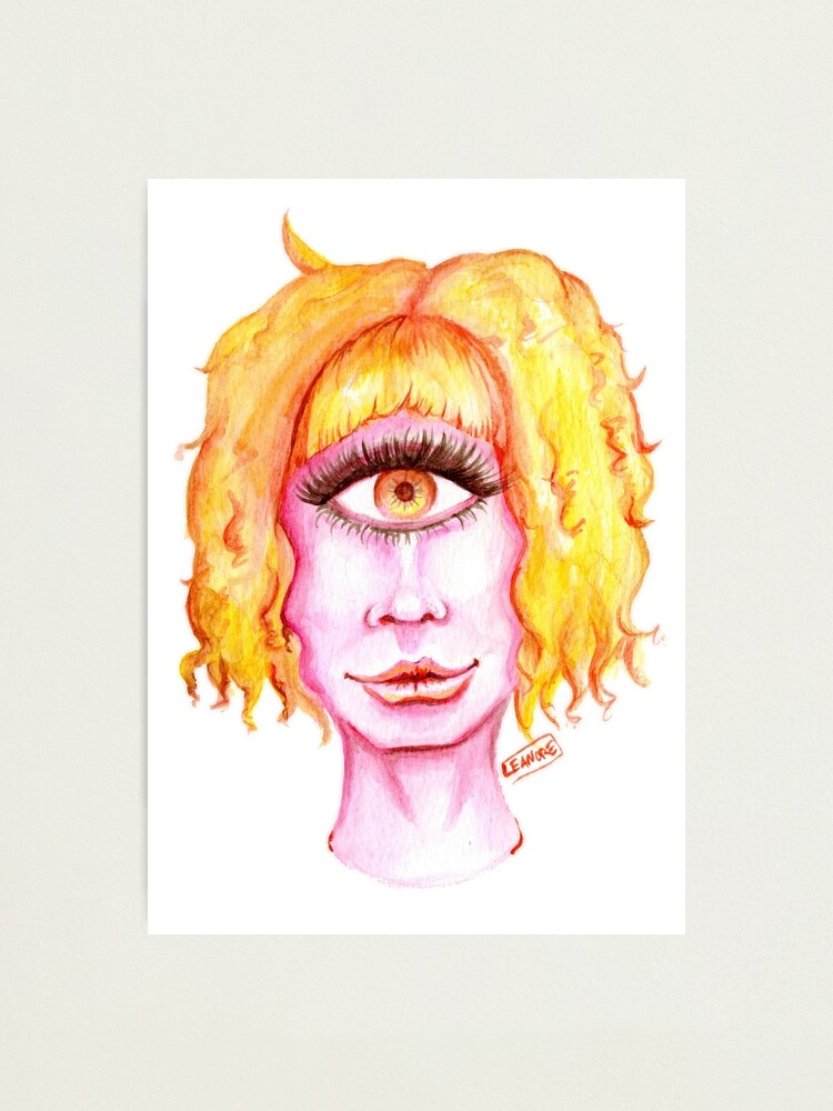 Alternate view of Golden Hair, Pink Skin Photographic Print