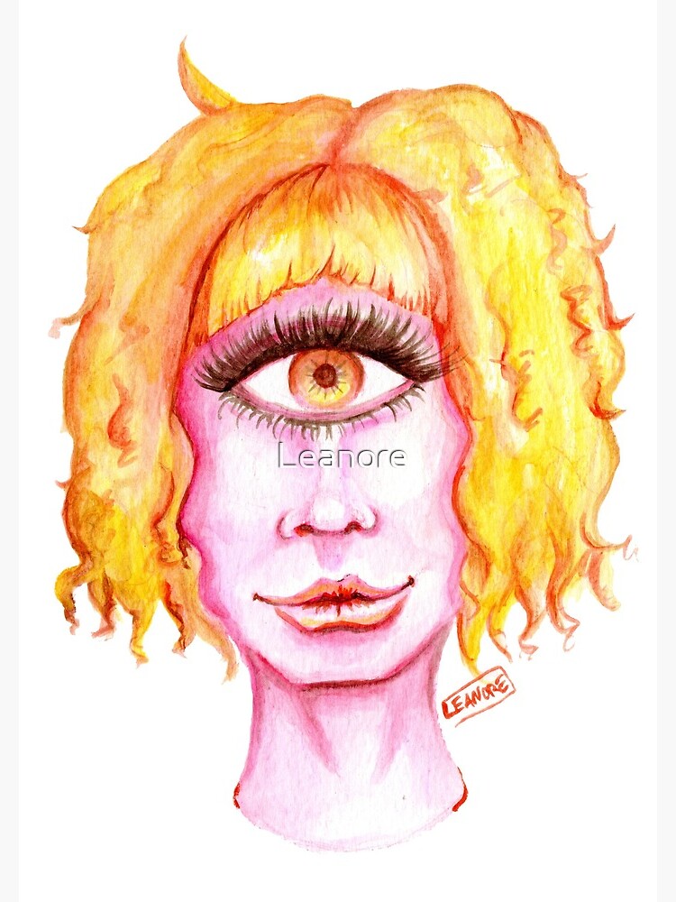 Golden Hair, Pink Skin by Leanore