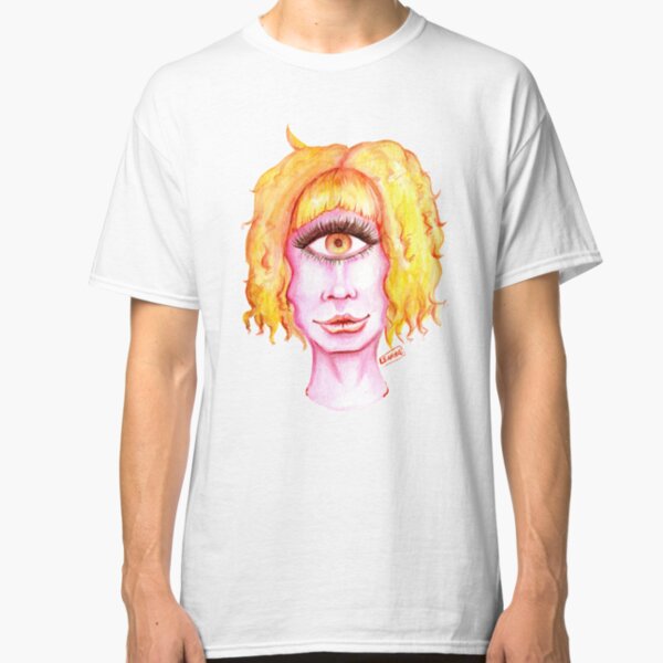 Golden Hair, Pink Skin Classic T-Shirt
