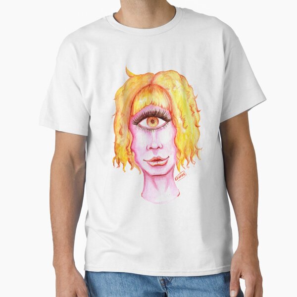 Golden Hair, Pink Skin Classic T-Shirt