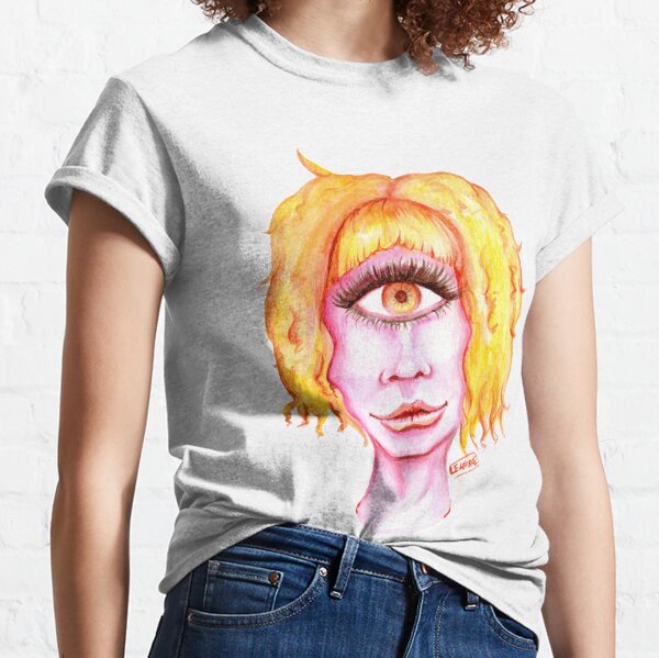 Golden Hair, Pink Skin Classic T-Shirt