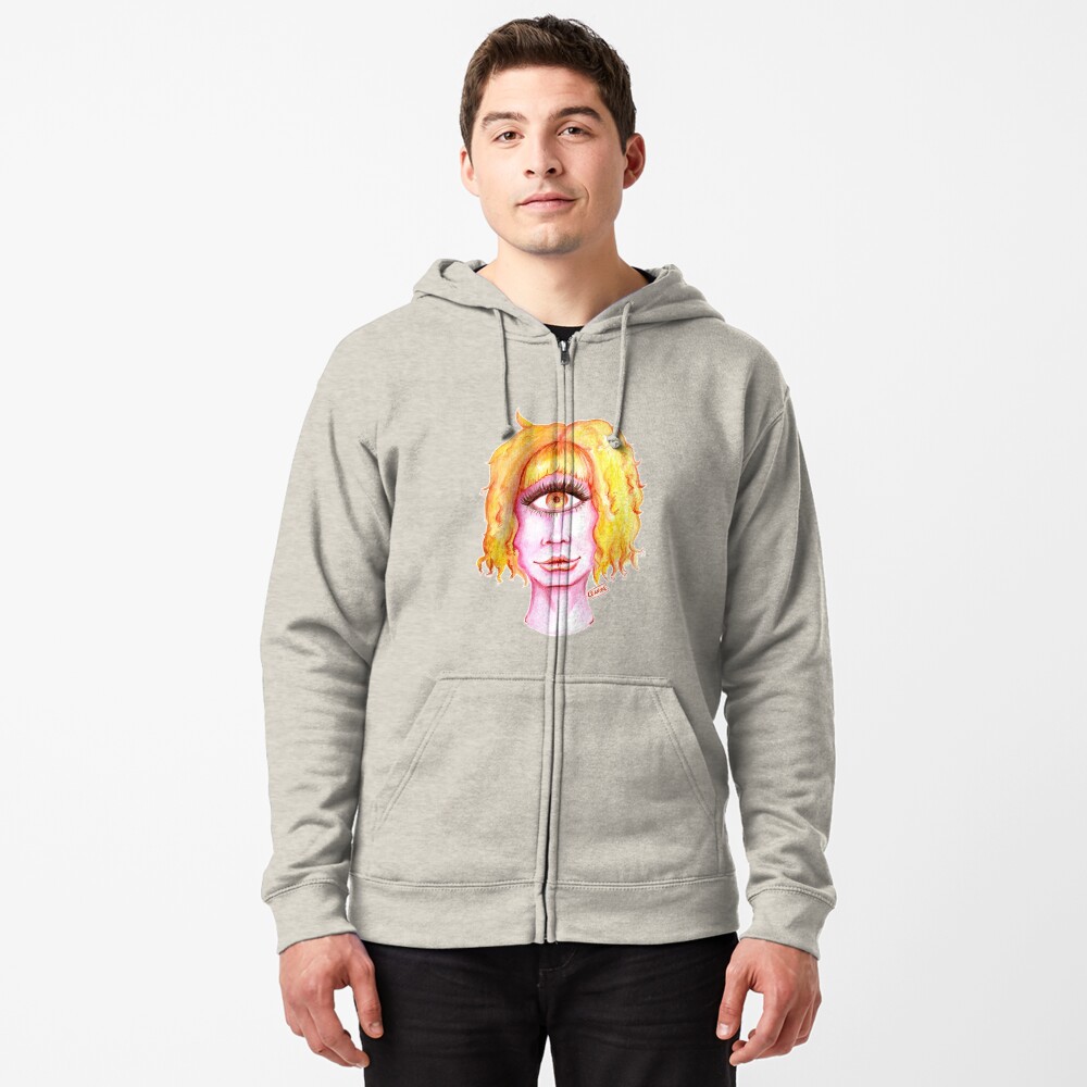 Item preview, Zipped Hoodie designed and sold by Leanore.
