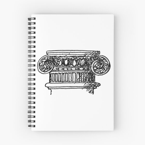 Item preview, Ionic Column Sketch designed and sold by erussellart.